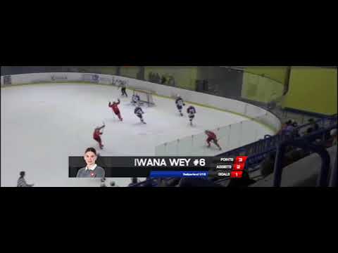 2023 - W18 Euro Hockey Tour - Ivana Wey Goal