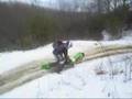 snow ride klx250s drz400s