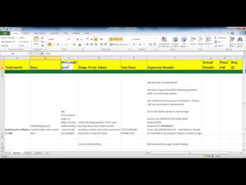 qa testing - What is Test case, Manual QA Testing training, online software qa testing videos, testcase QA Testing training and job placement =========================== ...