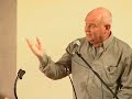 תחילת דבריו של המבקר מנחם בן. עמוס לויתן מציג את מנחם בן בערב השקת הספר, זרה בציון, ב-1/12/2007 במרכז למוזיקה ע