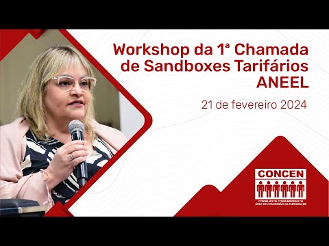Workshop da 1ª Chamada de Sandboxes Tarifários - ANEEL