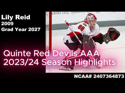 2023/24 Season Highlights- Quinte Red Devils AAA