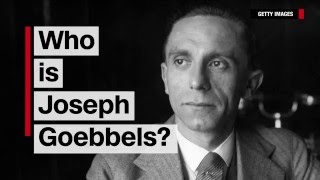 The candidates and the Nazi: Who is Joseph Goebbels?