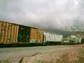 RARE! MUST SEE! KCS SD70ACe leads BNSF manifest west, cajon