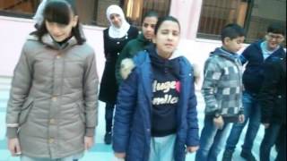 نشاط الطابور الصباحي من مدرسة القبس للإعاقة البصرية في ذكرى المولد النبوي 