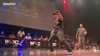 Gucchon & Kei (Co-thkoo) vs Greenteck & Nelson – WDC 2018 FINAL POP BEST4 (Another angle)