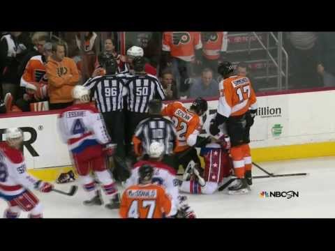 Brawl - Brawl in 1st. Simmonds, Schenn, Erskine, Lecavalier Washington Capitals vs Philadelphia Flyers 3/5/14. 1ST PERIOD 11:59 WSH Tom Wilson Fighting (maj) - 5 min...