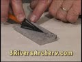 3Rivers Archery: How to Sharpen Woodsman Broadheads 3Rivers Archery: How to Sharpen Woodsman Broadheads