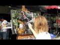 Live Painting at Bristol Rhythm & Roots 2011 (of Darrell Scott's Guitar)