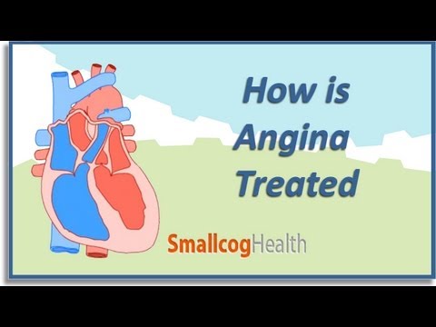 how to cure angina