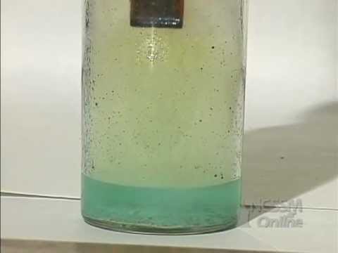 how to collect chlorine gas