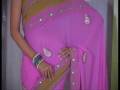 Pink Pure Georgette Saree with Blouse