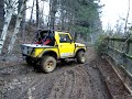 Yellow Suzuki at Slindon