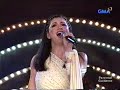 regine ang ating musika - nais ko eat bulaga anniversary