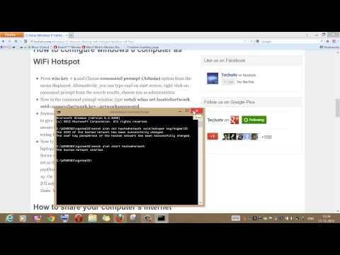 how to create wifi hotspot in windows 8