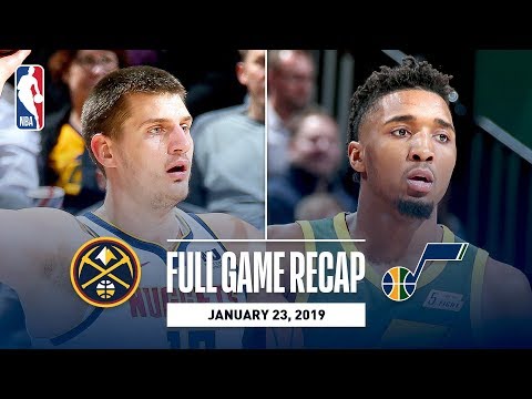 Video: Full Game Recap: Nuggets vs Jazz | Jokic & Mitchell Show Out In Utah
