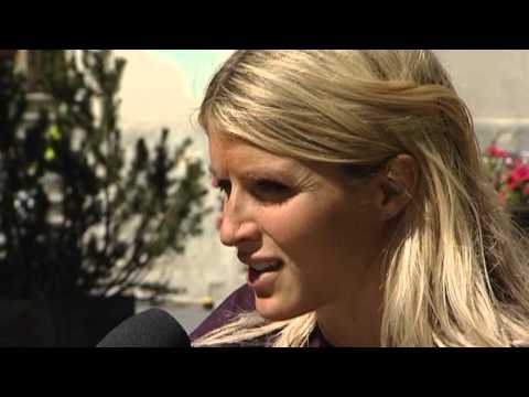 Therese Johaug - Interview to THERESE JOHAUG ( 9th of september 2013) in Livigno - www.telemonteneve.com.