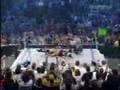 big show and brock lesnar break the ring