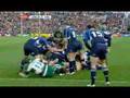 Horgan Double Tackle and Ruck vs Leicester