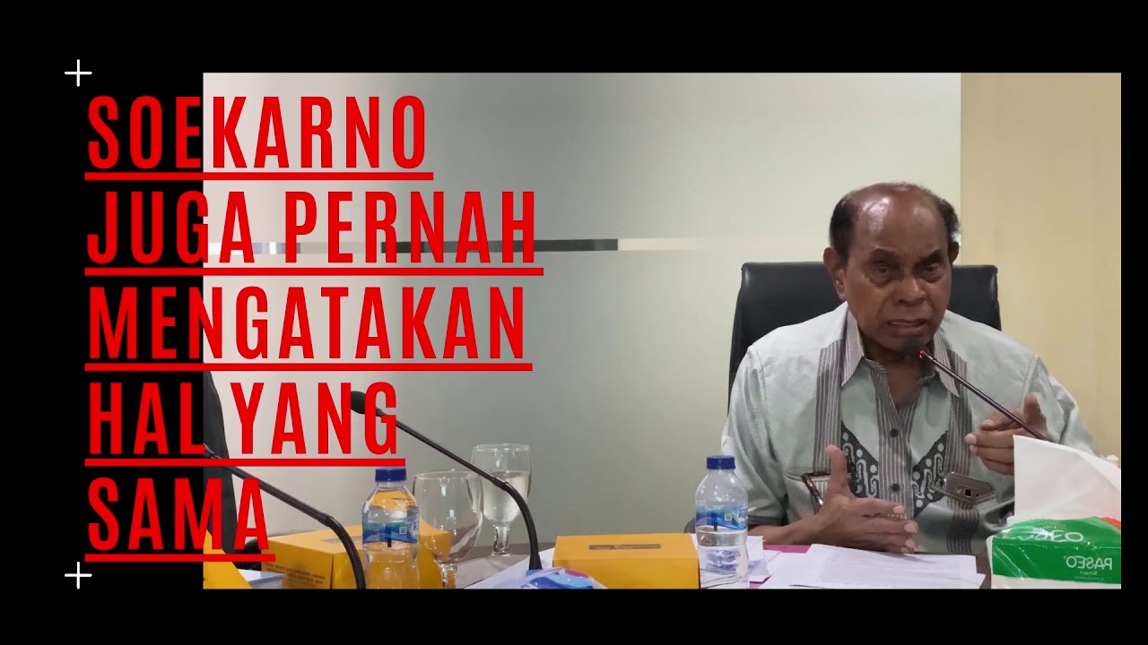 FREDDY NUMBERI | Sejak Awal Papua adalah Bagian dari Indonesia