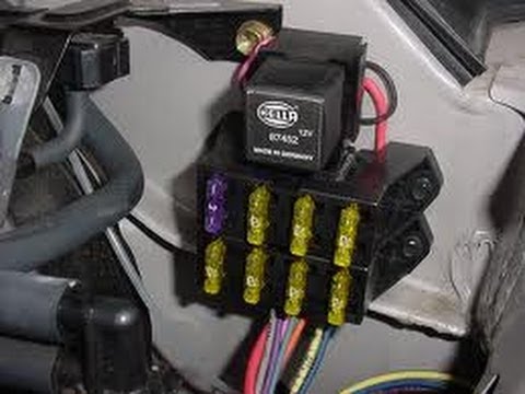 how to wire from a fuse box