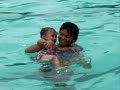 swimming with ninang grace
