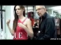 Coco Rocha's Jean Paul Gaultier Fitting