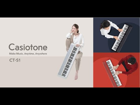 Casiotone CT-S1, sản phẩm đàn organ mới đến từ Casio