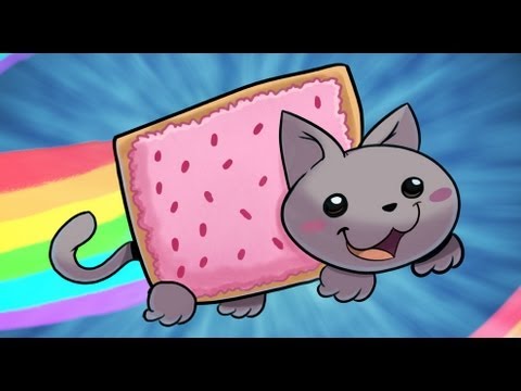 how to draw nyan cat