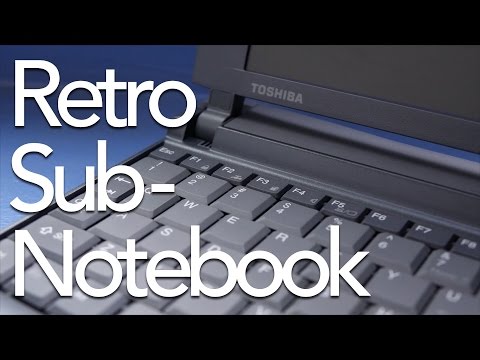 Retro Tech: Toshiba Subnotebook from 1999