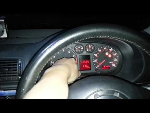 how to reset service light on audi a3