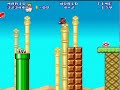last world of this game and nothing was changed from the original to the updated version of mario forever flash...however i been wondering at that small platform at 4-4. if it's gone, then how would i be able to get up there to contuine? hmmm...oh well. there is a thing called gamer's fatiuge that occures when one plays games for too long. at first the player becomes good, but worsen overtime. i started to suck at the end, thank goodness for 1-ups and the battle checkpoint.