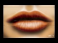 Tigital Painting Eye,ear,lips - Pero Ladan