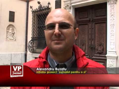 Jurnalist pentru o zi