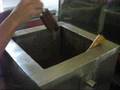 Making Chocolate candy bar