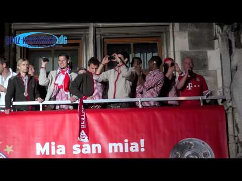 Meisterfeier 2013 - Vorstellung FC Bayern München Mannschaft