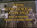 making food storage a lifestyle