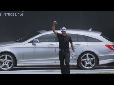 Stuart Manley aces No. 3 in Round 3 of ISPS HANDA: Shot of the Day
