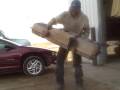 How to clean a rusted gas tank