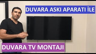 Televizyonu Duvara Nasıl Montaj Edilir  LCD LED T