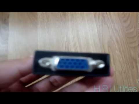 how to set vga monitor