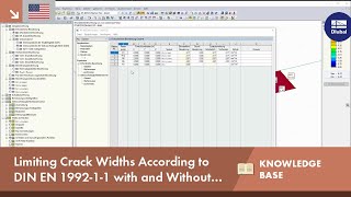 KB 001642 | Limiting Crack Widths According to DIN EN 1992-1-1 with and Without Direct Calculation in RF-CONCRETE