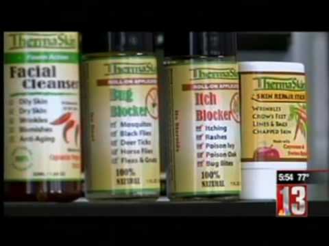 how to relieve hot pepper on skin