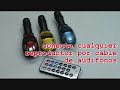 Transmisor FM inalambrico con entrada USB y lector SD