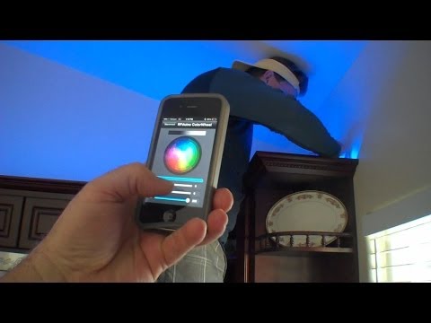 how to control rgb led lights