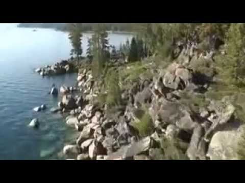 Aerial Footage of lake Tahoe, Nevada ...