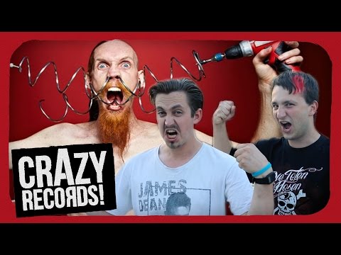SPIRALE durch NASE & MUND GEBOHRT??? | Crazy Records (mit TheClavinover)
