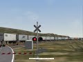 Up 1996 through test route crossing 2