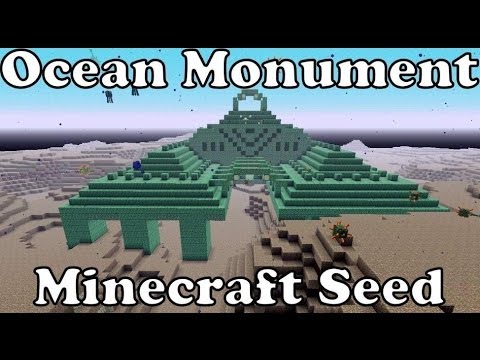 how to locate ocean monument minecraft
