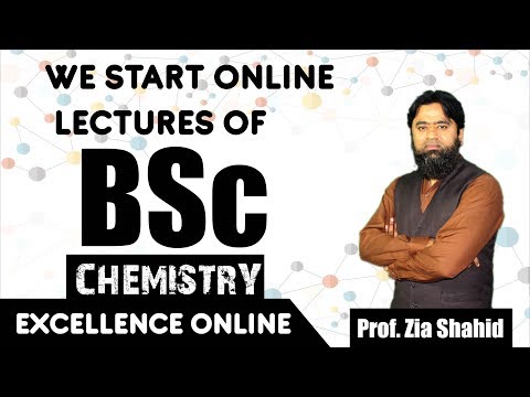 BSc chemistry online lecture by Zia Shahid